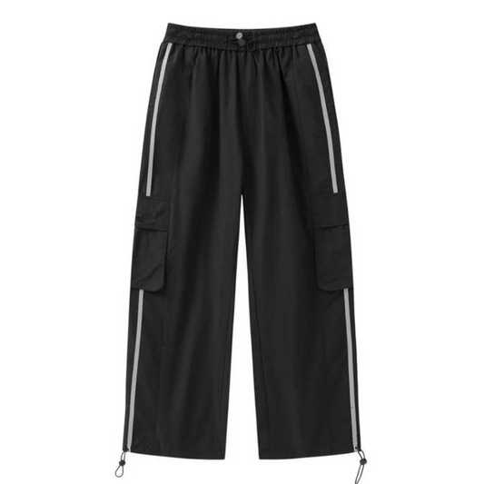 "Classic Multi-Pocket Panel Cargo" Sweatpants