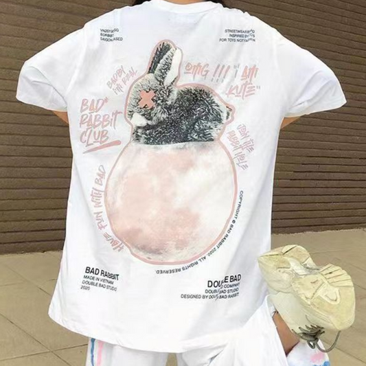 “Planet Rabbit D ”T-shirt