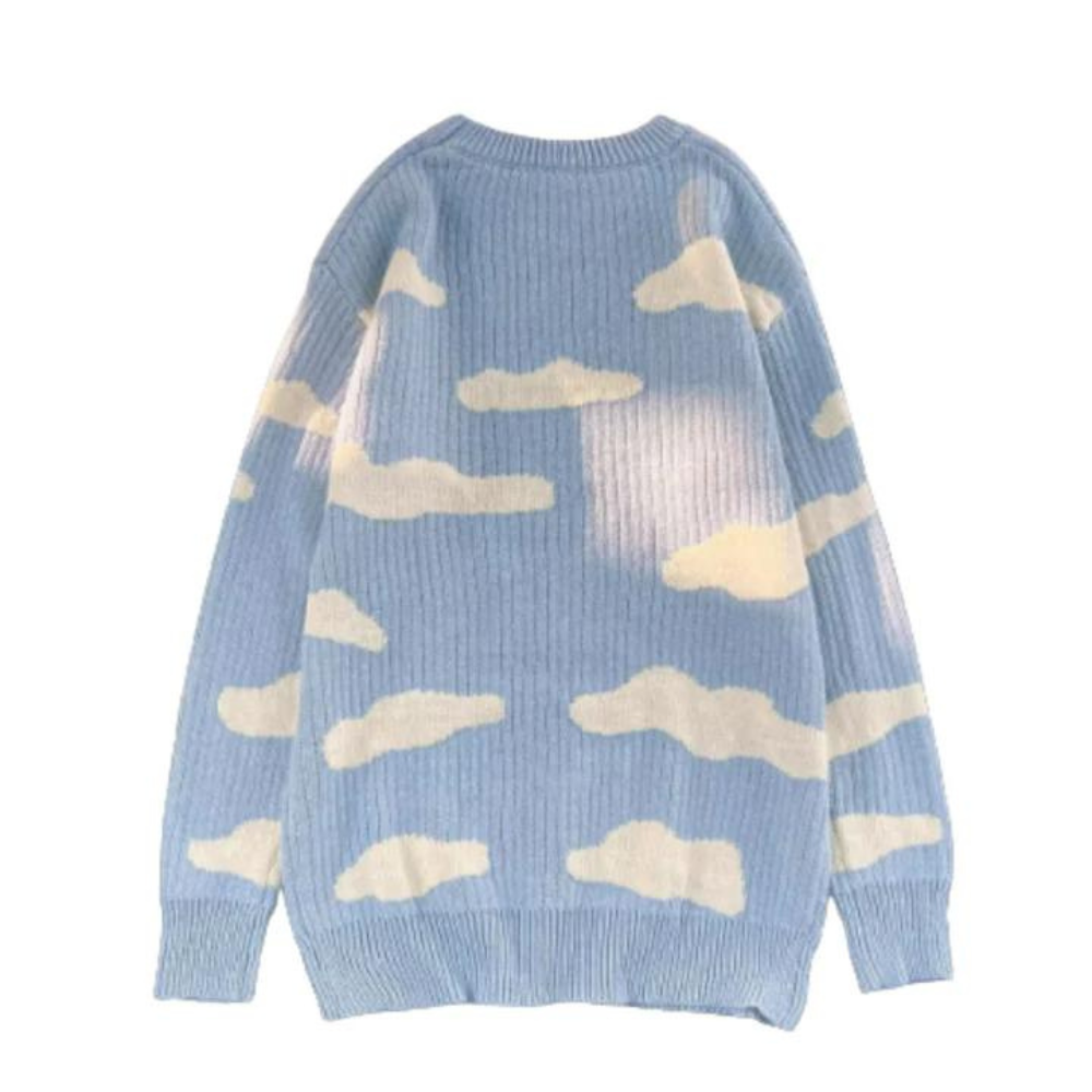 Loose Cloud Knit Sweater