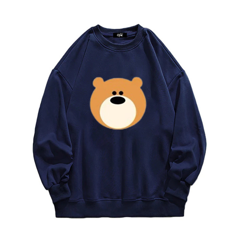 “Big Face Bubble Bear” Sweatshirt