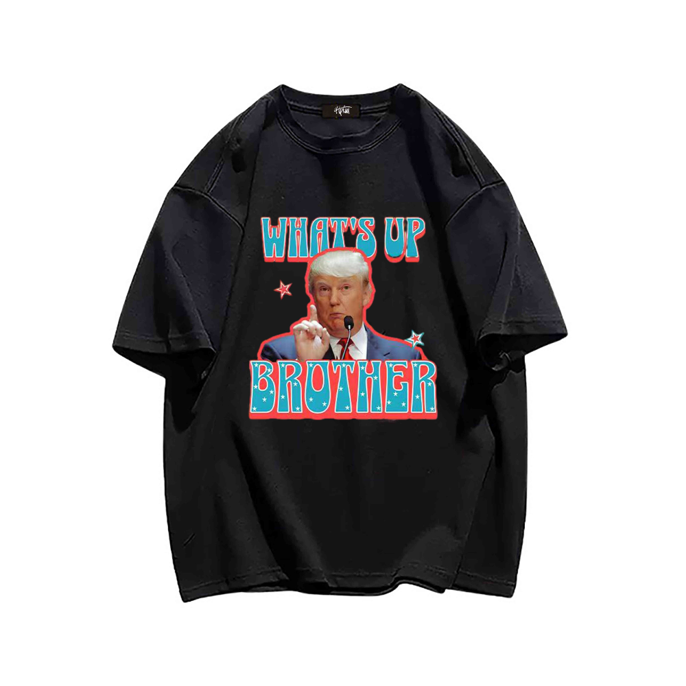 “Funny Character American Letter Microphone” T-shirt