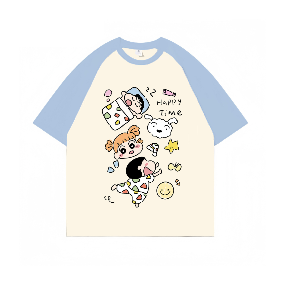 “Crayon Shin-Chan Who Loves To Sleep” T-shirt