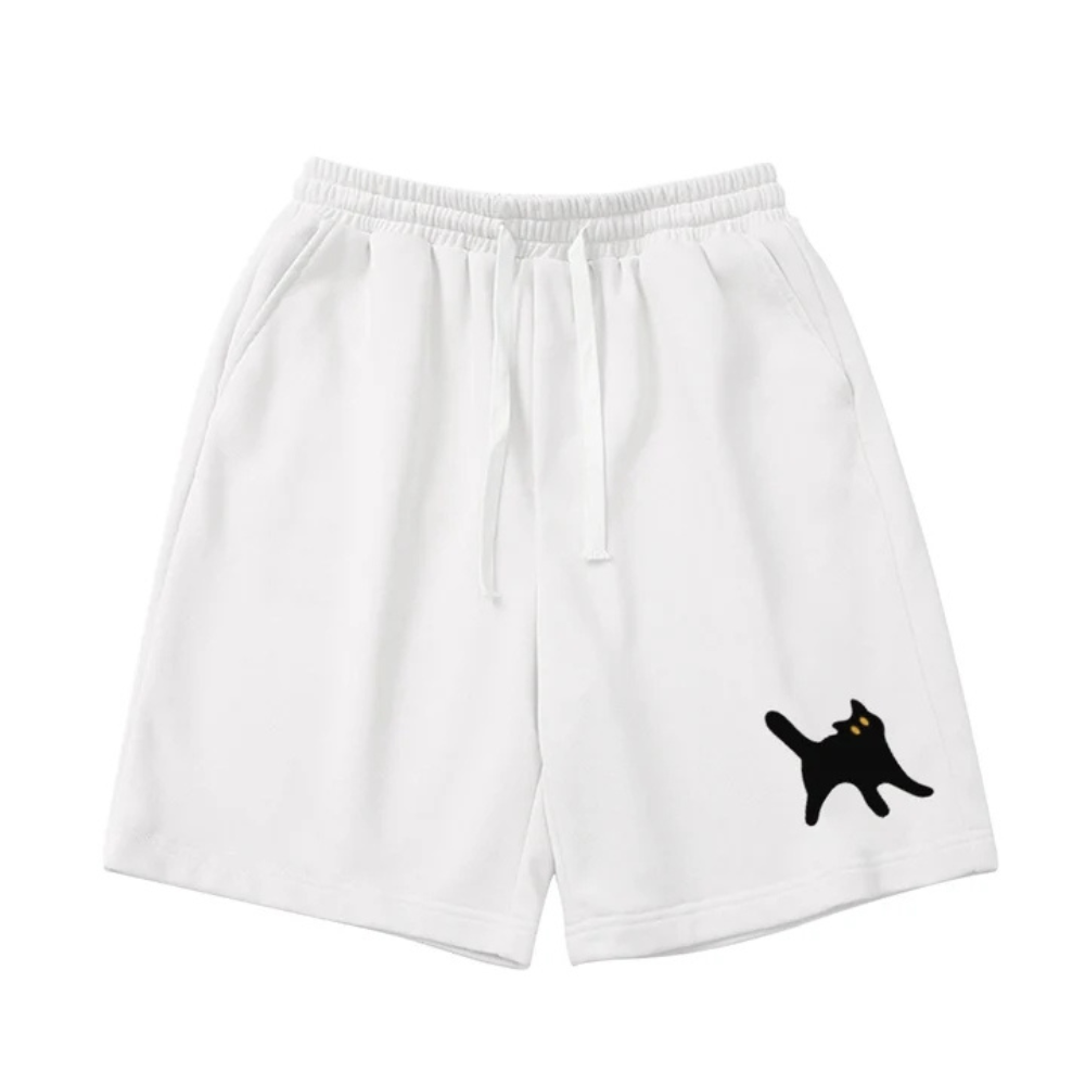 "Simple High Street Cat" Shorts