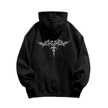 "American niche trend dark style cool texture printing" Hoodie