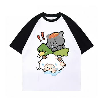 “Big Big Wolf And Lazy Sheep” T-shirt