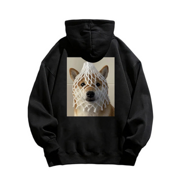 "Grid Puppy" Hoodie