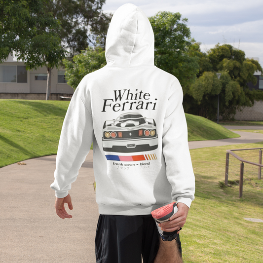 "White Ferrari” Hoodie