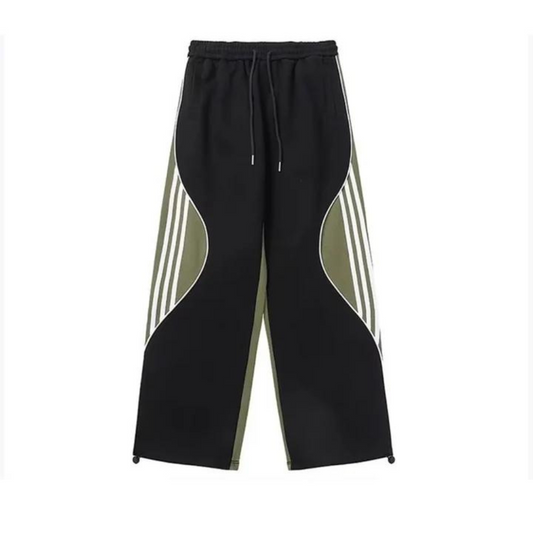 "Urban Hip Hop Drawstring Stripe" Sweatpants