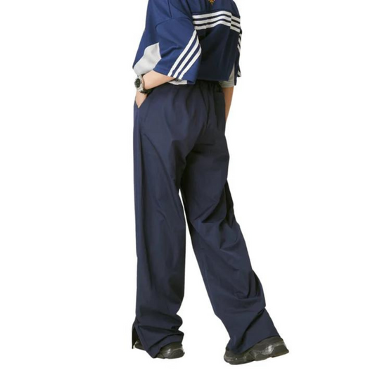 "Street Side Zip Drawstring" Sweatpants