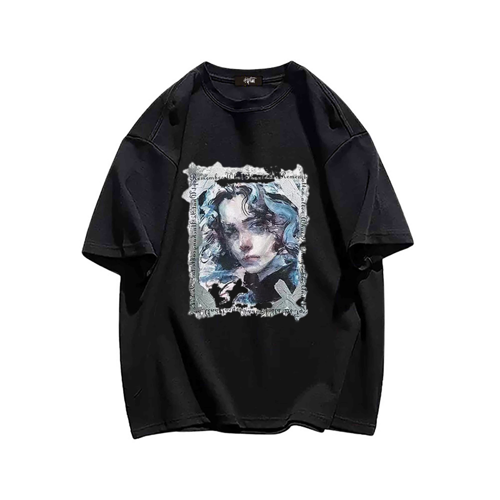 “Elegant Oil Painting Pattern” T-shirt