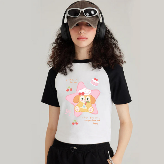 “Sweet Heart Pattern” T-shirt