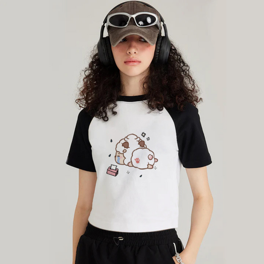 “Cartoon Cute Pattern” T-shirt