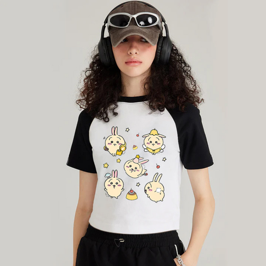 “Diverse Action Bunny” T-shirt