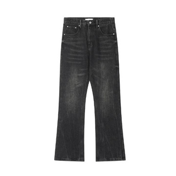 "Black Versatile Straight Leg" Jeans