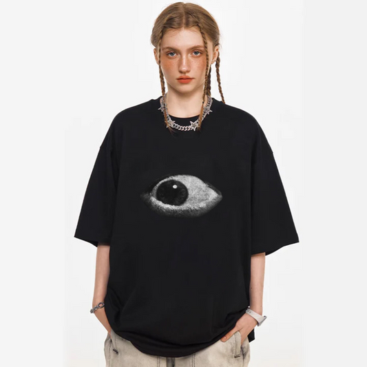 “Big Eyes Pure Cotton” T-shirt