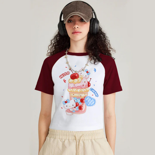 “Fruity Kitty Ice Cream” T-shirt