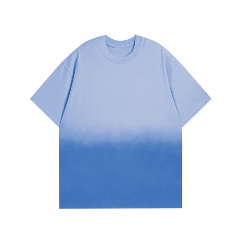 Solid Color Gradient T-Shirt