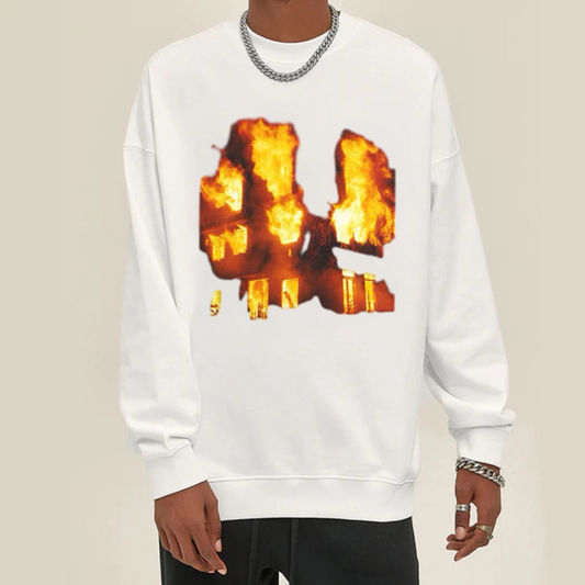 “Flame Cube” Sweatshirt