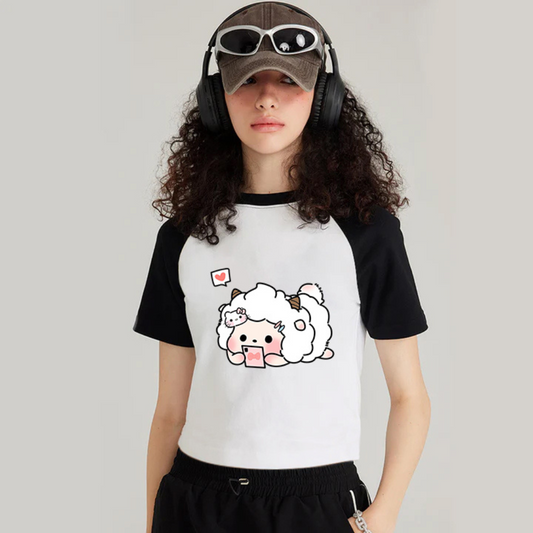 “Playful Lazy Sheep” T-shirt