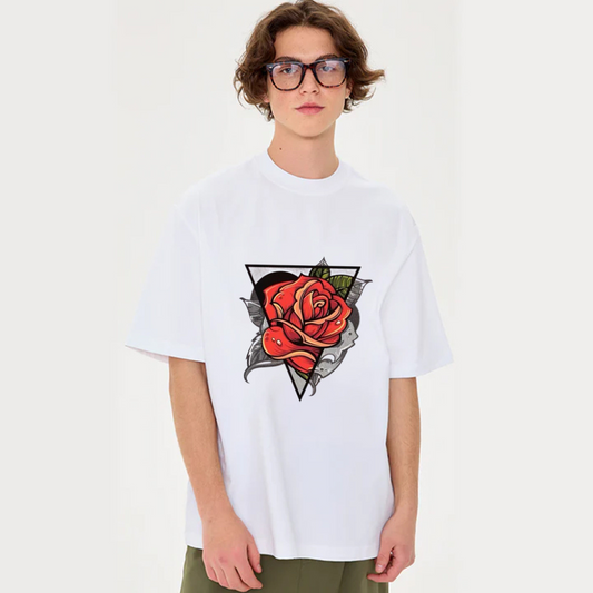 “Triangle Rose” T-shirt