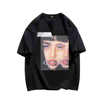 “Weakness Graphic Cotton” T-shirt