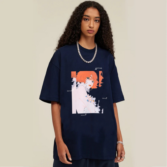 “Slim Orange Hair Girl” T-shirt