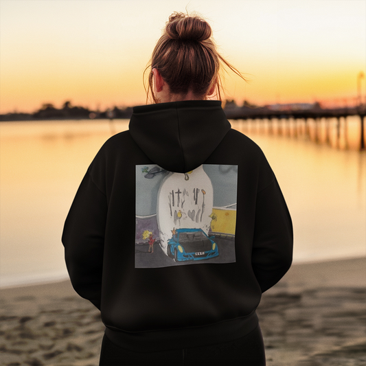 "Car Painting Cartoon” Hoodie