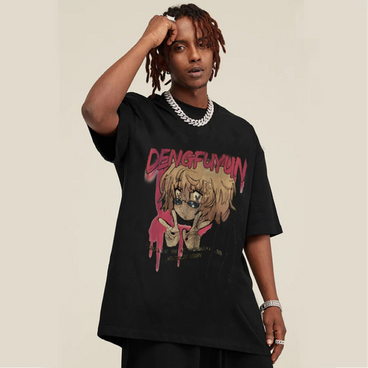 “Hip-Hop Trendy Characters” T-shirt