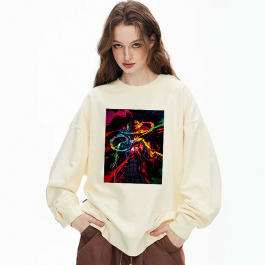 "Colorful laser line" Sweatshirt