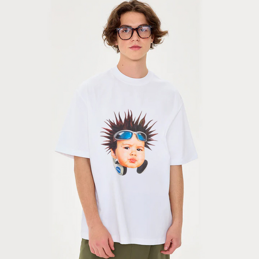 “Big Head Cool Kid Stickers” T-shirt