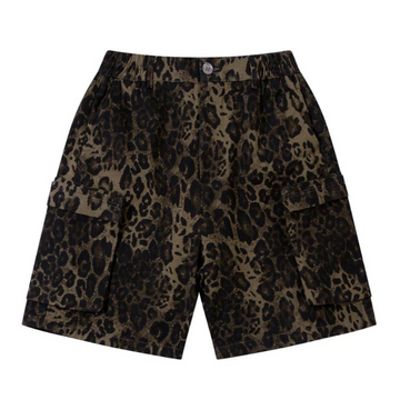 "Casual Leopard Cargo" Shorts