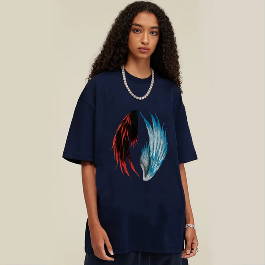 “Red And Blue Wings” T-shirt