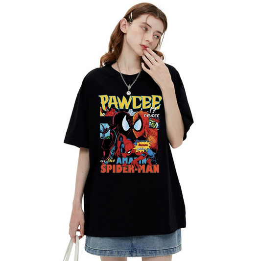 “Retro three spider poster style” T-shirt