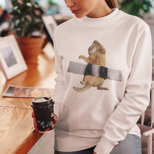 "Tape Cat" Sweatshirt