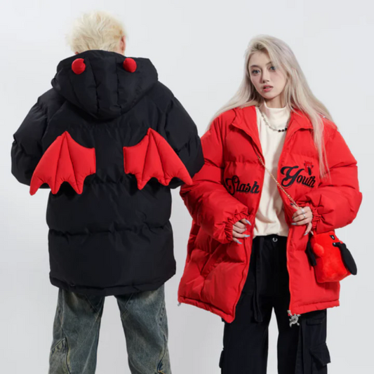 Little Devil Sticking Out Tongue Doll Coat