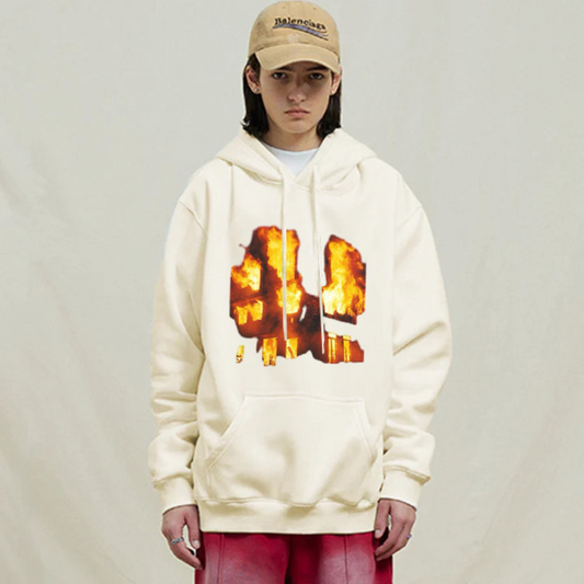 "Flame Cube” Hoodie