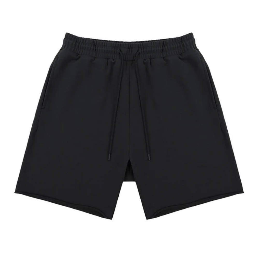 "Casual Solid Color Drawstring" Shorts