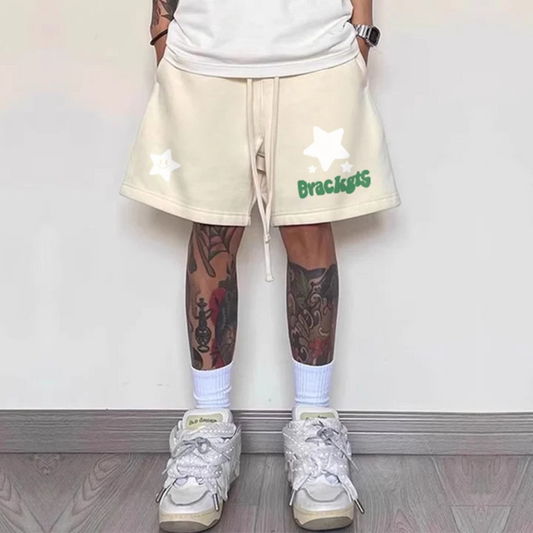 "Star Smiley Face" Shorts